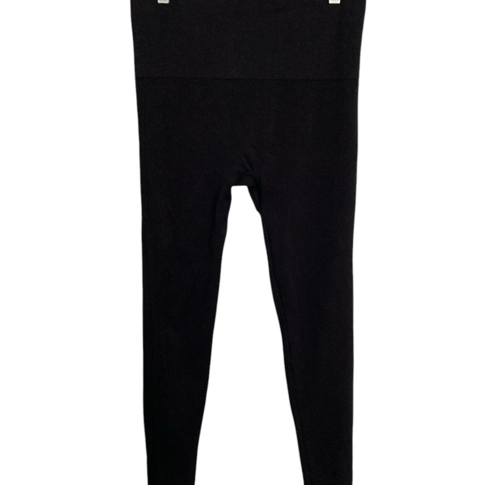 Serra Black High-Waisted Leggings Size L